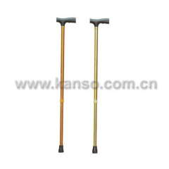 brass crutches