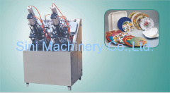 AUTOMATIC PAPER PLATE FORMING MACHINE