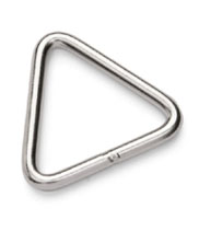 Stainless Steel Triangular Ring