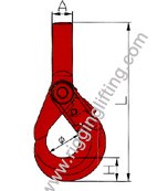 Safety Hook Shank Type With Self-locking