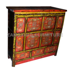 Ancient Tibetan Cabinet