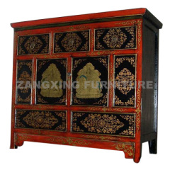 Tibetan Reproduction Cabinet