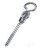 Swing Hook With Bolt Iron Thread Zinc Plated