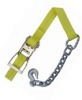2 Inch Ratchet Strap with Chain Anchor