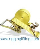 Ratchet Tie Down Buckle Tensioning Instruction