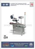 Automatic Self Adhesive Sticker Labeling Machine For Side Label