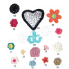 CROCHETED APPLIQUES