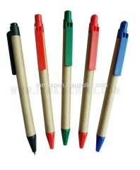Retractable Recycled Paper Pen
