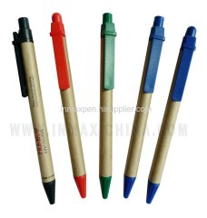 Retractable Recycled Paper Pen
