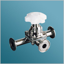 Sanitary Three Way Diaphragm Valve