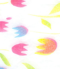 Polka Dot Coloured Tissue Paper