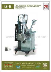 Fully Automatic Vertical Form Fill And Seal Tea Bag Packing Machine