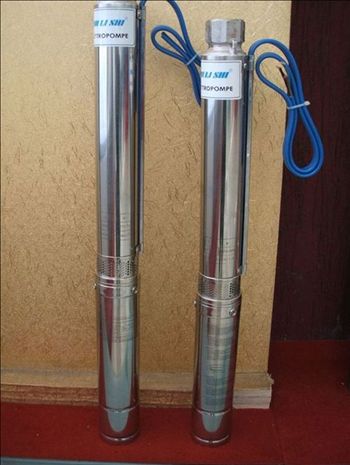 4Inch Water Cooled Stainless Steel Submersible Borehole Pump