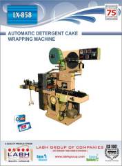 Automatic Detergent Cake Wrapping Machine