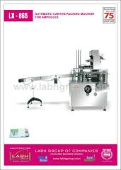 Automatic Carton Packing Machine For Ampoule