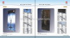Telescopic pole roll up banner stands