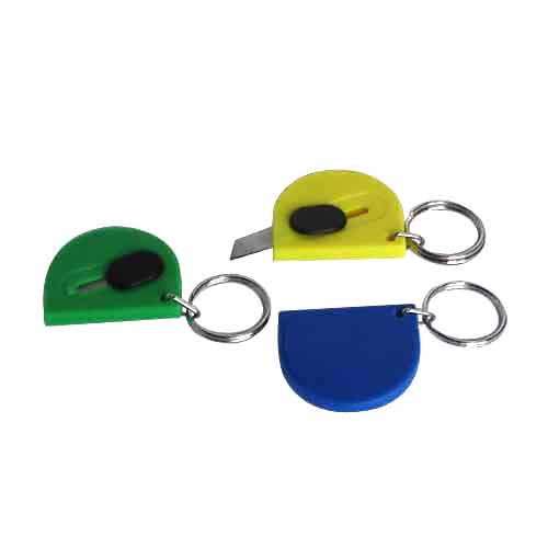 Safety Blade Key Chain