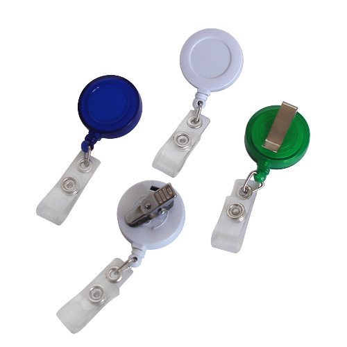 Plastic Badge Holder Key Chain