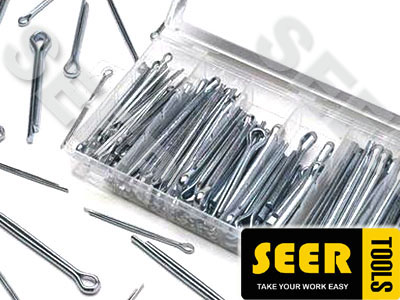 144pcs Cotter Pin Assortment