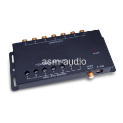 1 input/7 output Video Amplifier Car Equalizer