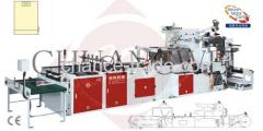 Fully Automatic Inside Glue Patch Handle Carrier Bag Making Machine
