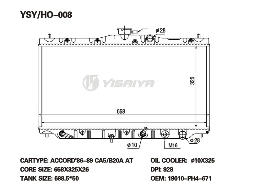 HONDA Radiator