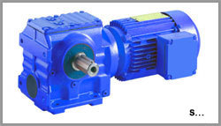 S Helical-worm Geared Motor