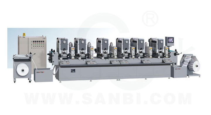 Fully-automatic Over Print intermittent High-speed Label Printing Machine