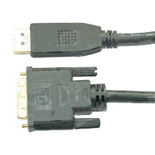 DisplayPort  to DVI Plug Cable