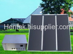 Amorphous silicon Solar home roof system