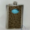 8oz Leather Hip Flask