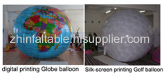 Inflatable Helium Earth Ball