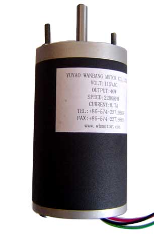 2200RPM DC Motor