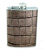 Brown Leather Hip Flask