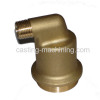 custom brass machining valve parts