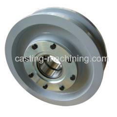 small metal pulley wheels