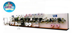 Type Three-folding Independent Packaging Winged Sanitary Napkin Machine