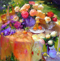 Impressionism Floral Oil Painting