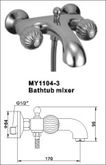 Bathtub Mixer