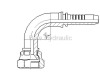 JIC 37 Cone Seal 90 Elbow Fitting