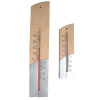 Wooden and Aluminium Thermometer