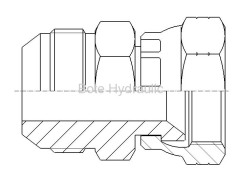 JIC M/F Straight Adapter