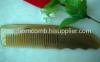 Wave Handle White Horn Comb