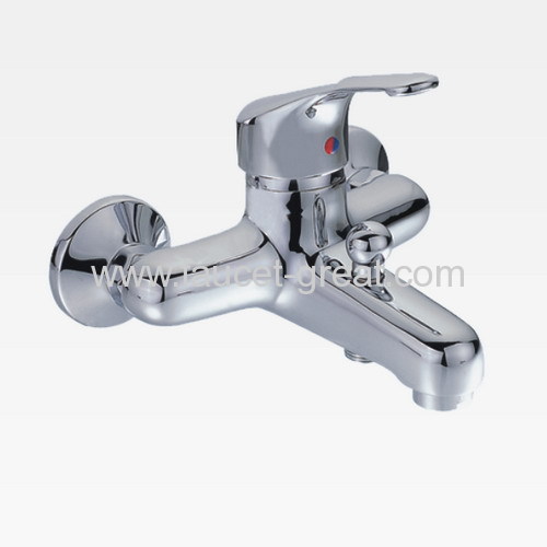 Single Handle Wall Mount Bath Faucet With H58 Brass Body