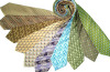 fashion pleated silk necktie