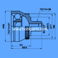 Lada C.v. Joint