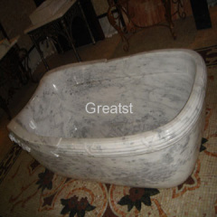 marble bathtub