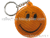 Pedestrian Reflector Smily Printing Keychain