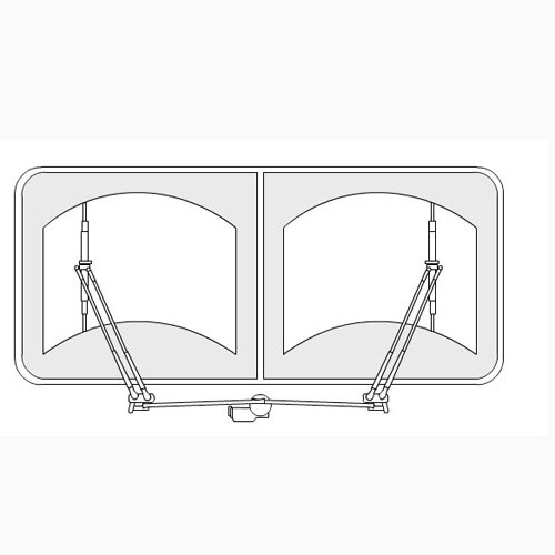 Synchronized Pantograph Wiper System