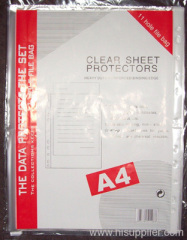 11 Hole Sheet Protector